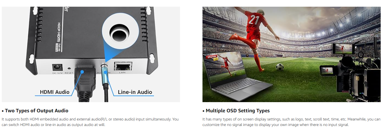 Hevc H.265 H.264 Sd Hd 3g Sdi To Ip Encoder Iptv Hd Video Audio Live ...