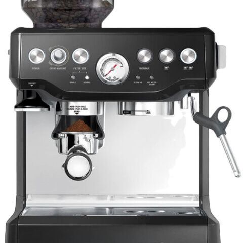 ماكينة قهوة اسبريسو أوتوماتيكية بالكامل Breville BES990BSS بتصميم جديد وبسعر أرخص