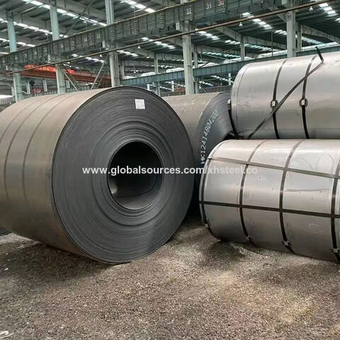 Warmgewalzte Baustahl-Coils aus kohlenstoffarmem Stahl A106 Q195 Q345 S45 Q235 DC01 Ms Stahlcoil für Baumaterialien