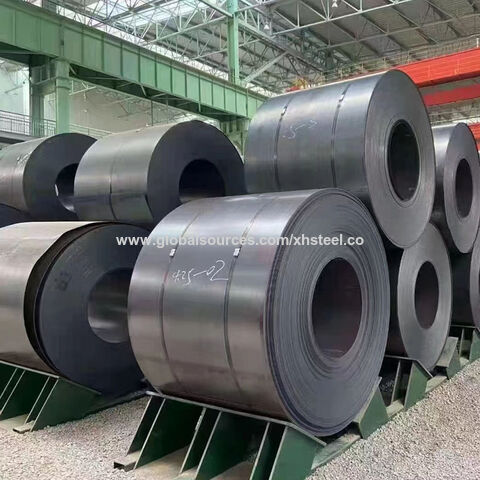 Warmgewalzte Baustahl-Coils aus kohlenstoffarmem Stahl A106 Q195 Q345 S45 Q235 DC01 Ms Stahlcoil für Baumaterialien
