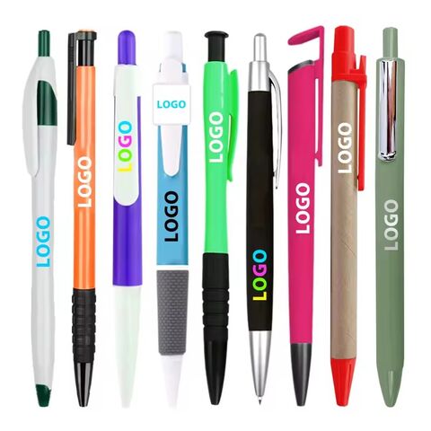 Bolígrafo Metálico Retráctil de Oficina con Logo Personalizado - Alta Demanda y Variedad de Colores