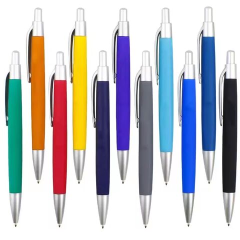 Bolígrafo Metálico Retráctil de Oficina con Logo Personalizado - Alta Demanda y Variedad de Colores