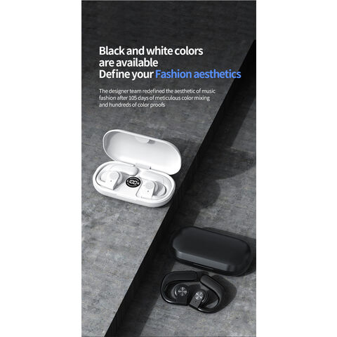 GT03 Auriculares Inalámbricos Bluetooth Headset Con Micrófono de Conducción Ósea Manos Libres Con Cancelación Ruido Audifonos