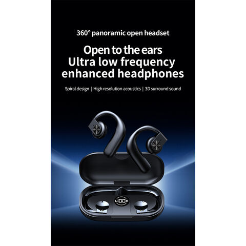 GT03 Auriculares Inalámbricos Bluetooth Headset Con Micrófono de Conducción Ósea Manos Libres Con Cancelación Ruido Audifonos