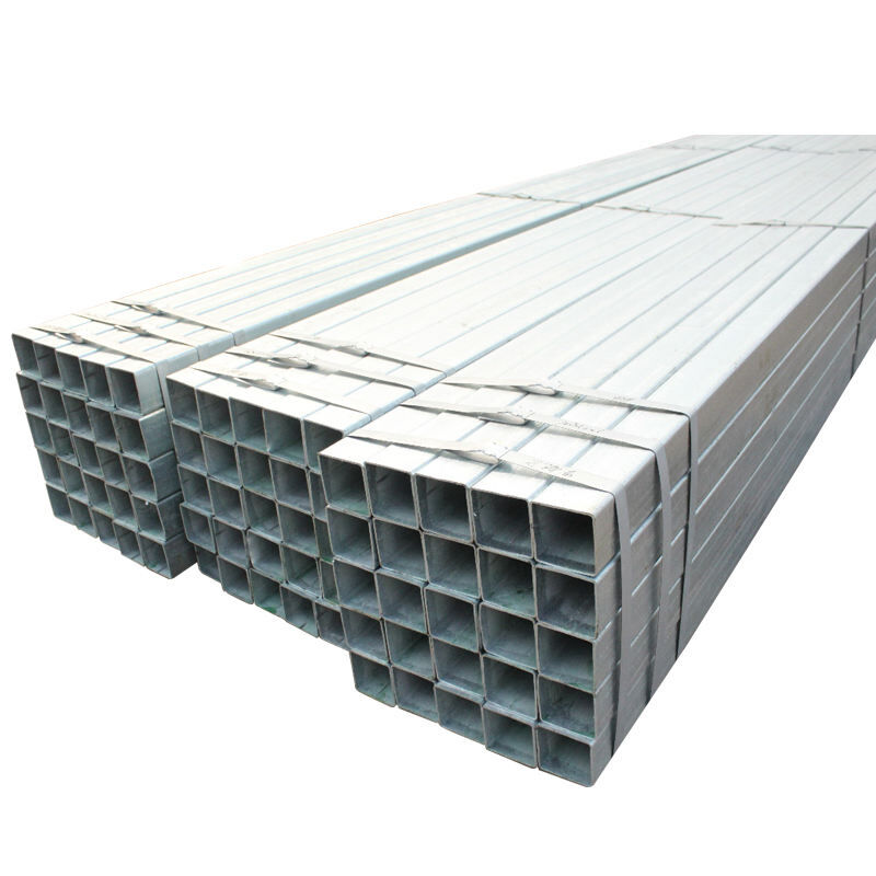 In Stock Now Q235 Q195 Q345 Hot Dipped Galvanized Steel Pipe Square ...