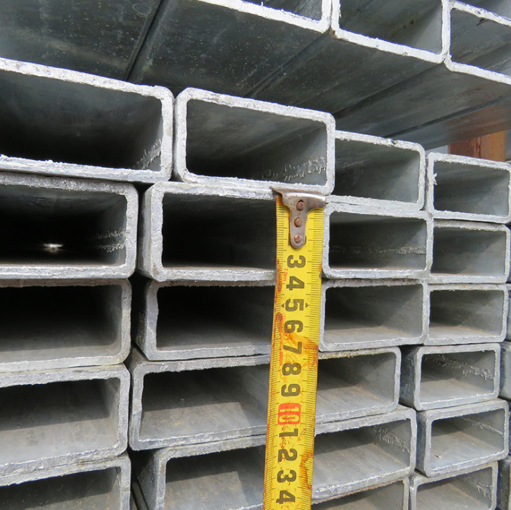 In Stock Now Q235 Q195 Q345 Hot Dipped Galvanized Steel Pipe Square