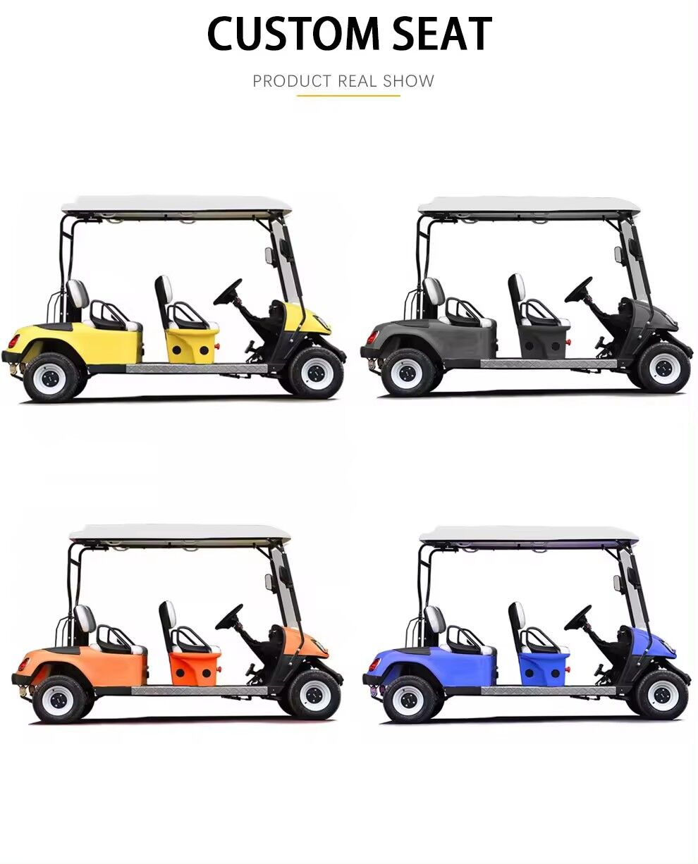 2024 Electric Golf Cart Offroad Safari Car 4 6seater 60v72vgolf Cart