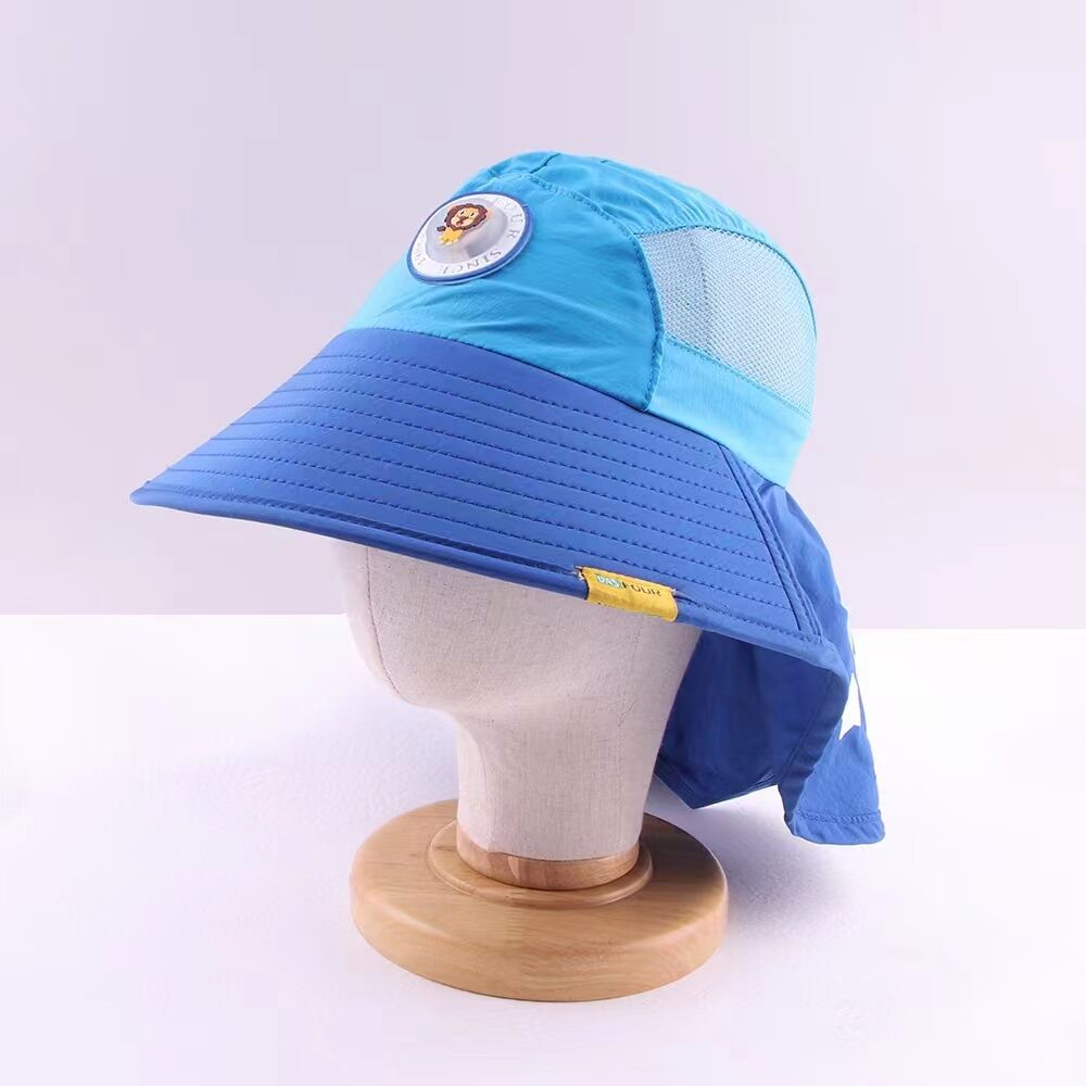 Large Brim Sun Visor Hat Quick Dry Sunshade Cap Baby Fisherman Hat