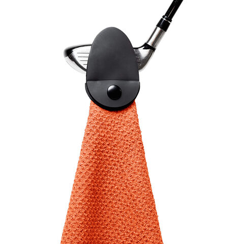 Golfhandtücher mit Waffelstruktur, Sporthandtuch mit magnetischem Haken zum Aufhängen und individuellem Logo