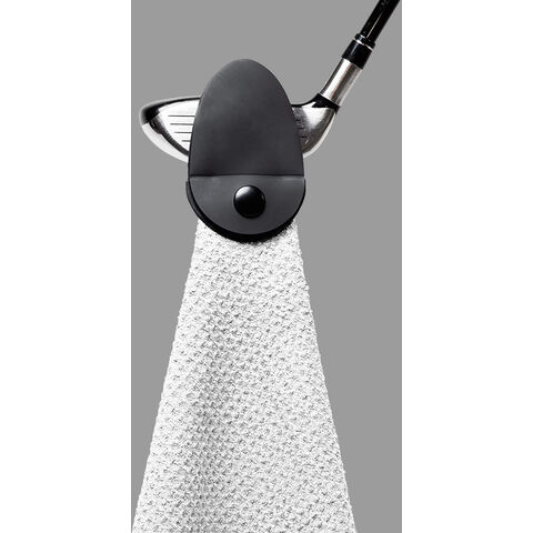 Golfhandtücher mit Waffelstruktur, Sporthandtuch mit magnetischem Haken zum Aufhängen und individuellem Logo