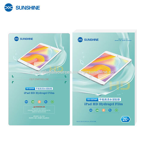 SUNSHINE SS-057HP Tablette HD Hydrogel Film Oléophobe et Étanche 11 pouces 0.1mm Plein Écran Fit TPH Pas Blanc Bord/Pas D'écart