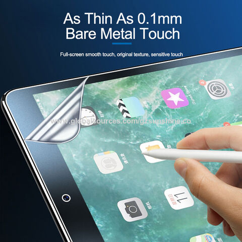SUNSHINE SS-057HP Tablette HD Hydrogel Film Oléophobe et Étanche 11 pouces 0.1mm Plein Écran Fit TPH Pas Blanc Bord/Pas D'écart