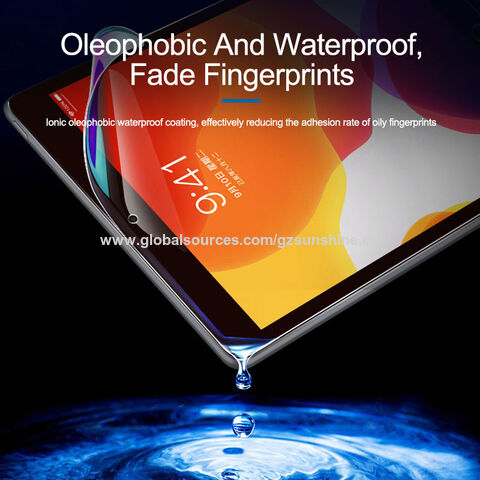 SUNSHINE SS-057HP Tablette HD Hydrogel Film Oléophobe et Étanche 11 pouces 0.1mm Plein Écran Fit TPH Pas Blanc Bord/Pas D'écart