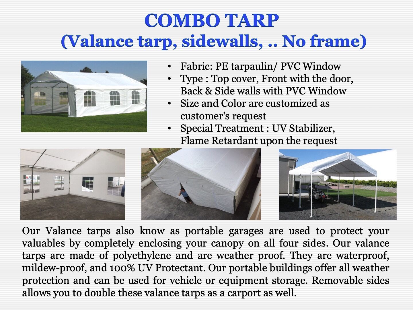 Pe Tarp - Tarpaulin Factory Price - Korea Standard - Vietnam ...