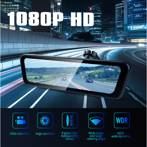 8,2-Zoll-E-Spiegel Dashcam Front- und Rückfahrkamera Auto DVR mit Anti-Blendung High Brightness LCD-Bildschirm und Auto-Dimming-Sensor Dashcams