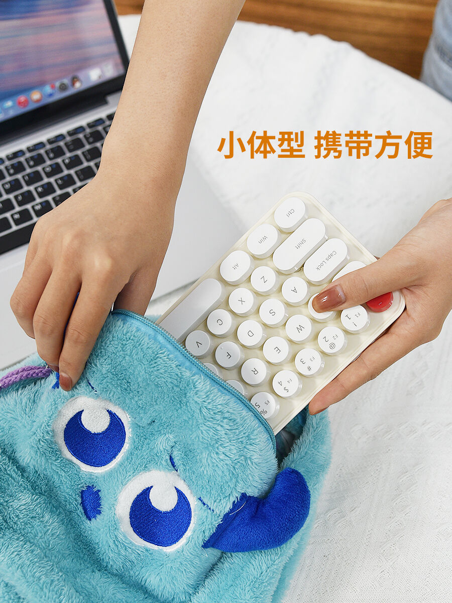 Buy China Wholesale Cheap Mini Retro Round Key Keyboard And Mouse Combo ...