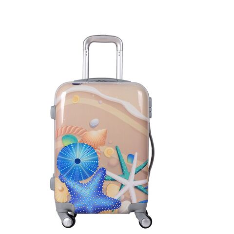 Beautiful Sea Star Print Cabin Luggage Expore China Wholesale Cabin Luggage and Suitcase Cabin Trolley Globalsources