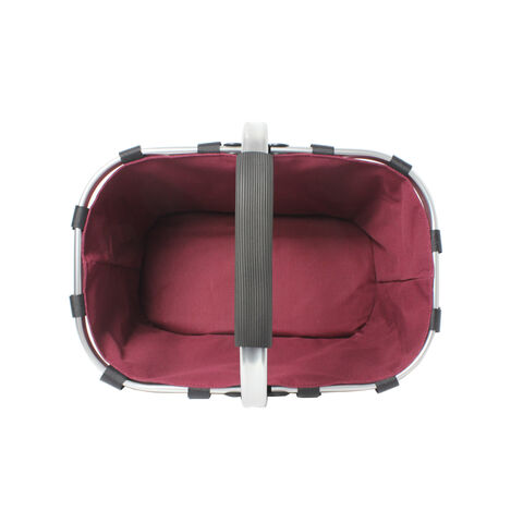 Cesta plegable para compras, picnic y almacenamiento - Ideal para mayoristas