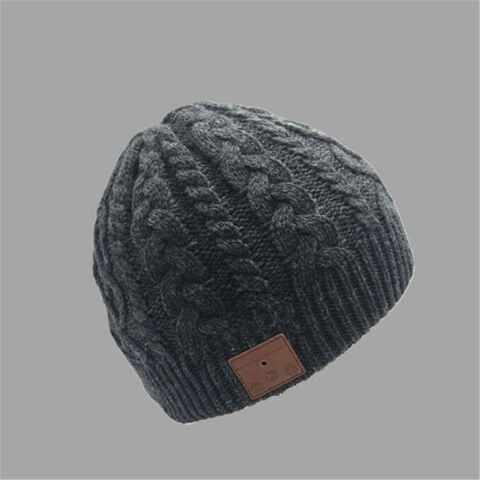 Strickmütze mit Bluetooth für Musik - Kabellose Bluetooth-Mütze