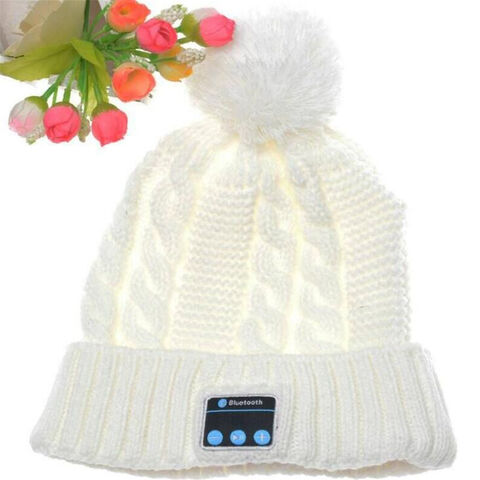 Strickmütze mit Bluetooth für Musik - Kabellose Bluetooth-Mütze