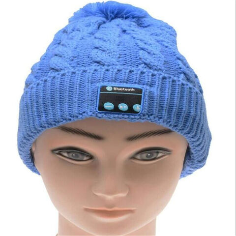 Strickmütze mit Bluetooth für Musik - Kabellose Bluetooth-Mütze