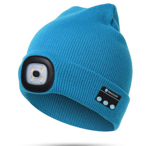 Strickmütze mit Bluetooth für Musik - Kabellose Bluetooth-Mütze