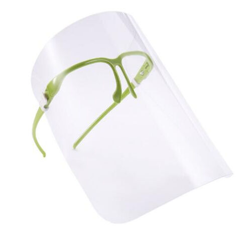 Masque de protection pour animaux de compagnie avec écran facial, mousse confortable, anti-buée, avec monture de lunettes