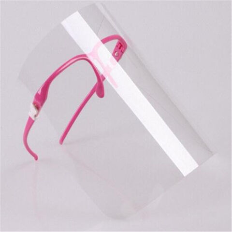 Masque de protection pour animaux de compagnie avec écran facial, mousse confortable, anti-buée, avec monture de lunettes