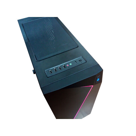 Caixa gaming ATX OEM ODM 100% fabricante! Com vidro temperado e RGB rainbow. Caixa de computador gaming com vidro temperado para escritório