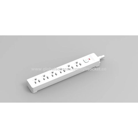 Direkt herstellung US-Stecker mit 3/6 Steckdosen und 3 USB-Ladeans chluss (2A 1/Typ C) Verlängerung steckdose