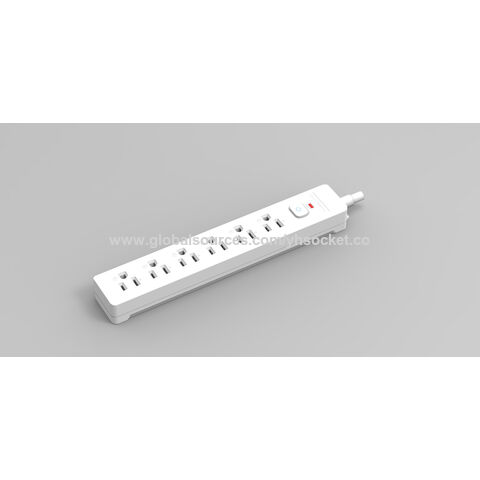 Direkt herstellung US-Stecker mit 3/6 Steckdosen und 3 USB-Ladeans chluss (2A 1/Typ C) Verlängerung steckdose