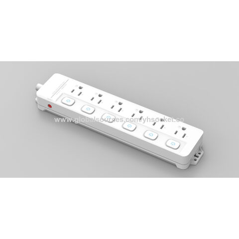 Direkt herstellung US-Stecker mit 3/6 Steckdosen und 3 USB-Ladeans chluss (2A 1/Typ C) Verlängerung steckdose