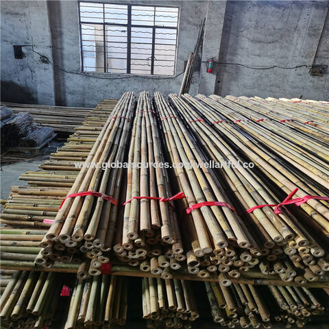 Buy 2x 14foot Natural Bamboo Poles Online - Poles For Sale