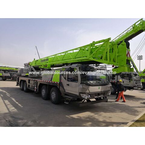 Grue sur camion Zoomlion, grue mobile Zoomlion, grue mobile de 55 tonnes Zoomlion QY55V