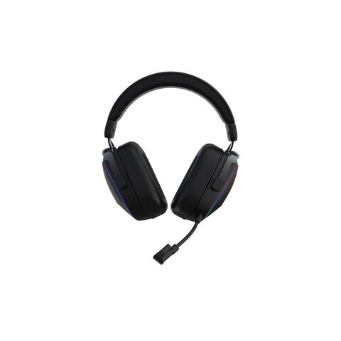Neuestes privates Modell, geringe Latenz, 2,4G kabelloses Bluetooth-Gaming-Headset mit RGB, Mikrofon, Deep Bass, Memory Foam für PC
