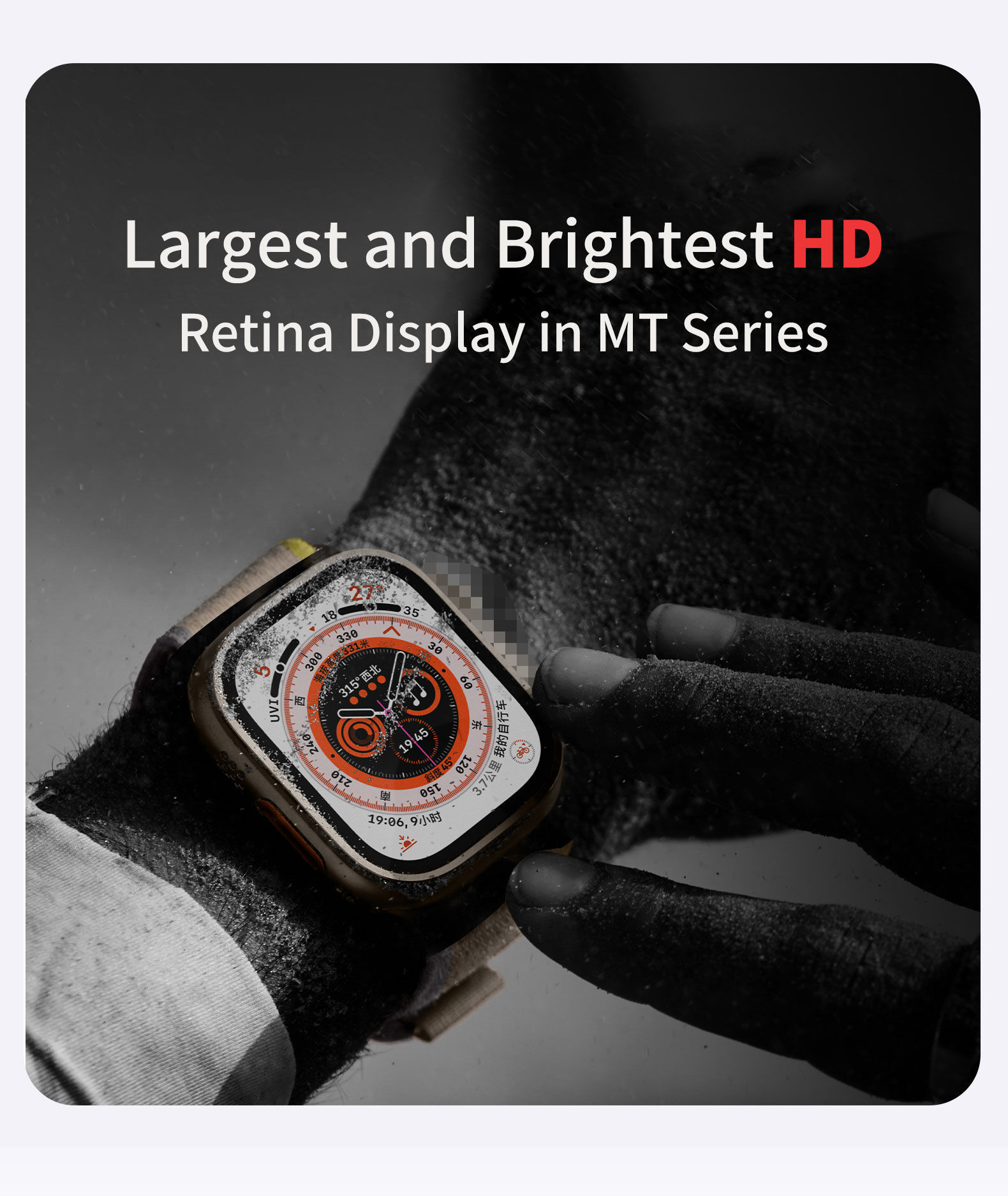 Montre intelligente étanche avec Bluetooth et assistant vocal. - Test