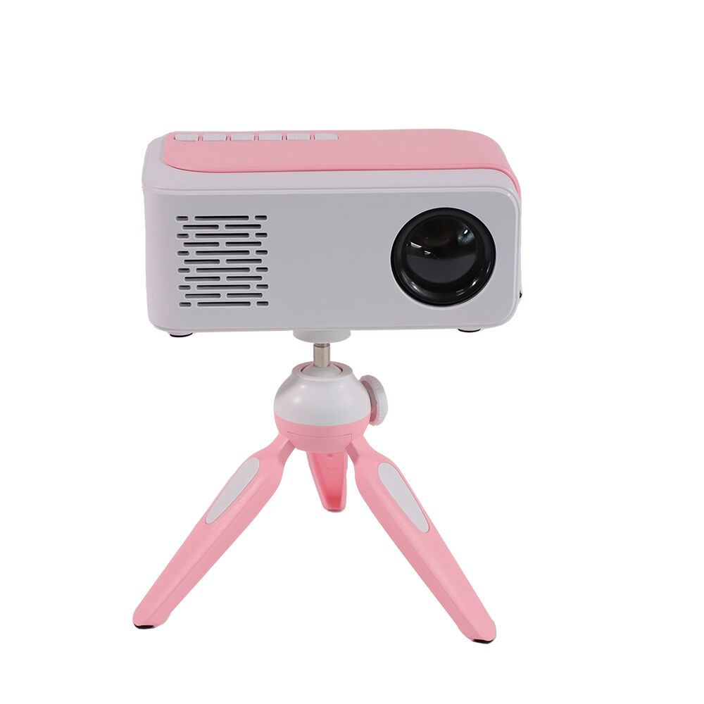 Portable Mini Projector Home Projector Hd (ljx-j19-360p-pink) - Buy ...