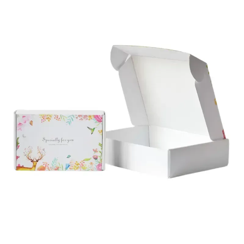 Wholesale Biodegradable Clothing Fold Corrugated Kraft Paper Box ...