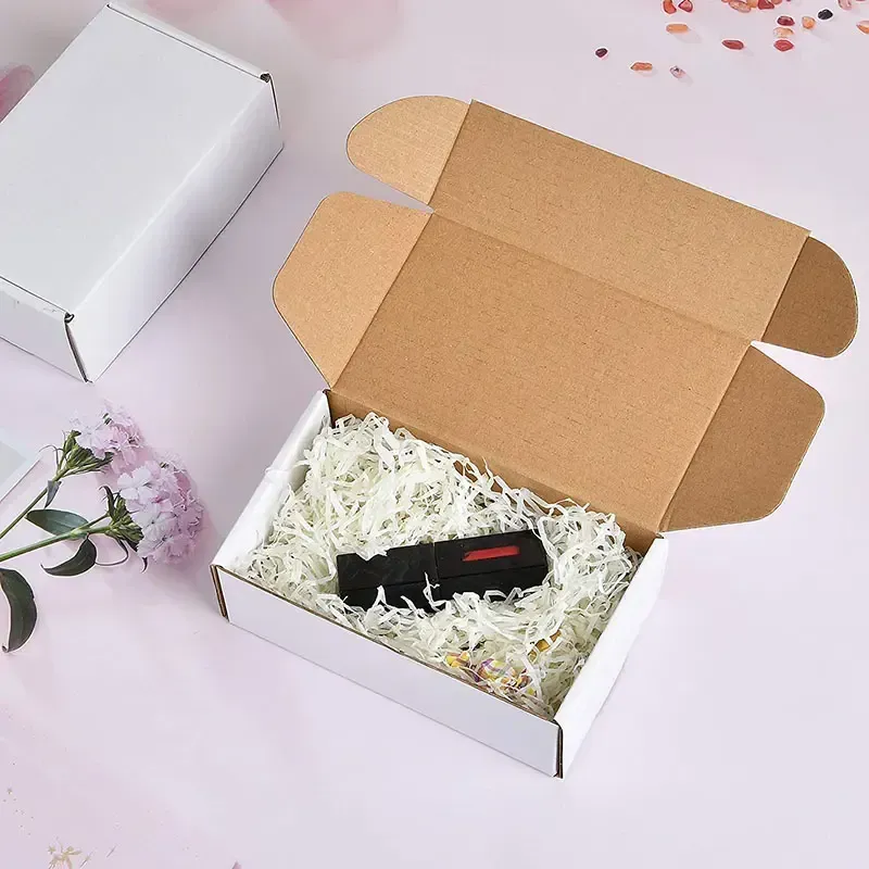 Wholesale Biodegradable Clothing Fold Corrugated Kraft Paper Box ...
