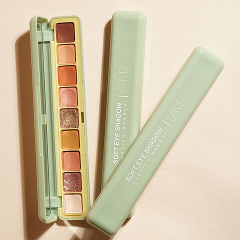 Palette de fards à paupières haute pigmentation avec miroir, meilleure qualité, marque privée