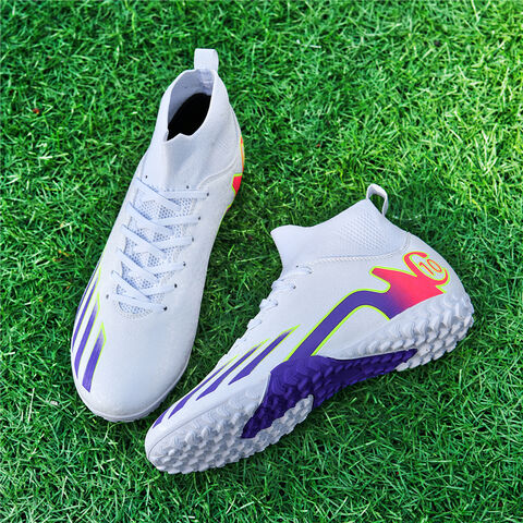 Compre Botas De Fútbol De Caña Alta Con Tracción: Suela Duradera