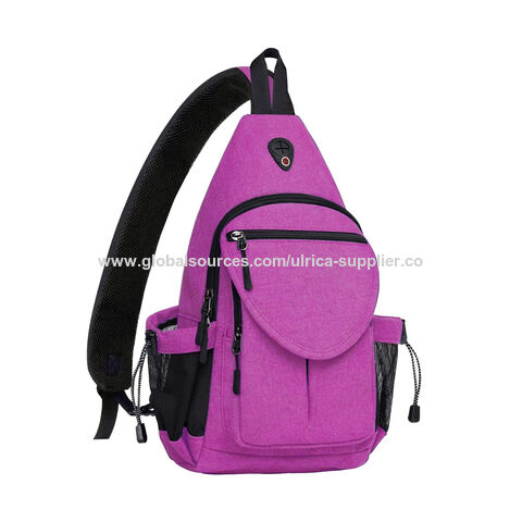 Bolso de Pecho Bandolera Personalizado Antirrobo, Mochila Cruzada de Lona para Senderismo, Bolso de Viaje para Mujer