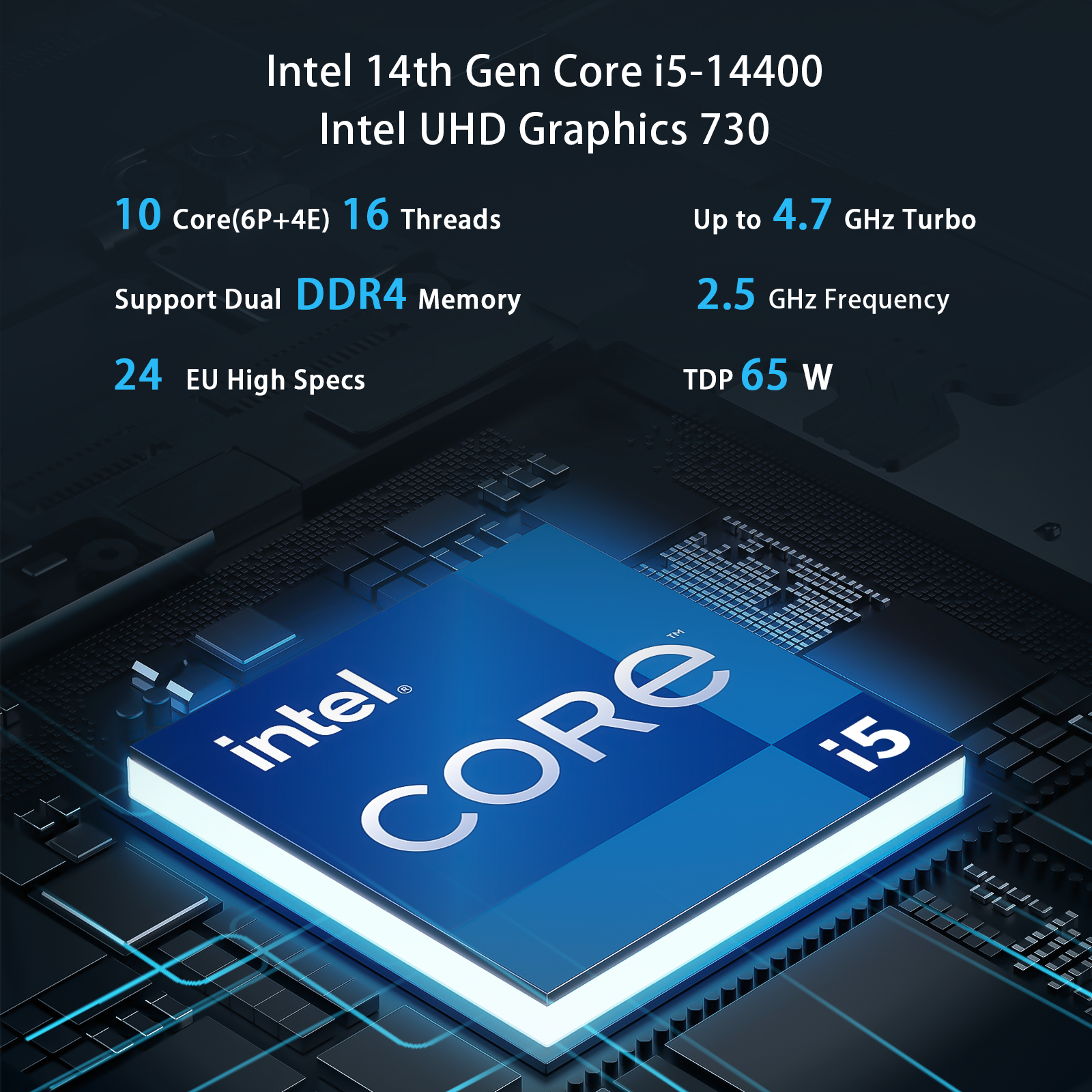 X3-b760 Small Form Factor Desktop Pc, Intel Core 14th Gen I5-14400 ...