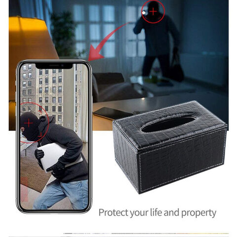 2024 4K inalámbrico P2P cámara IP de interior de seguridad Ultra claro caja de tejido IP red wifi cámara espía oculta
