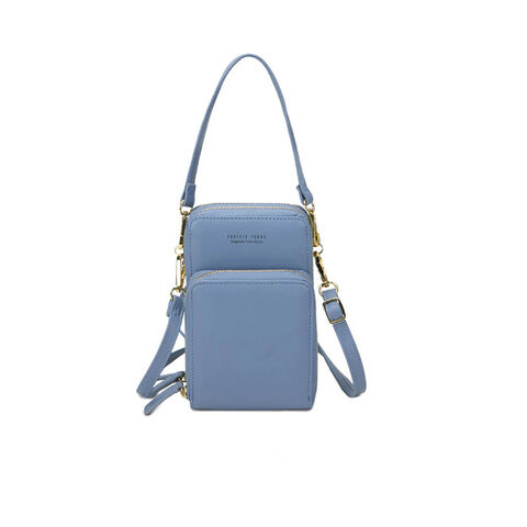 Bolsa de ombro feminina multifuncional de design de moda por atacado para celular