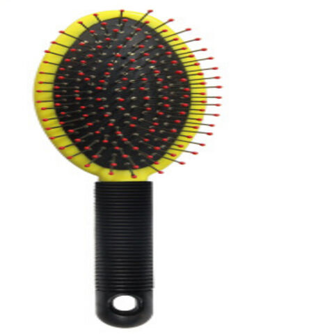 Vente en gros d'usine Peigne de massage multifonctionnel double face en bambou pour le toilettage des animaux de compagnie, chats et chiens