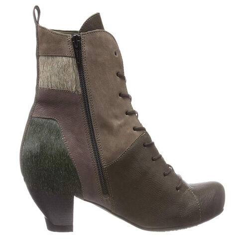 Modische Keilabsatz-Stiefeletten mit hohem Absatz