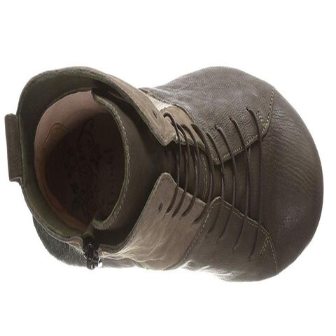 Modische Keilabsatz-Stiefeletten mit hohem Absatz