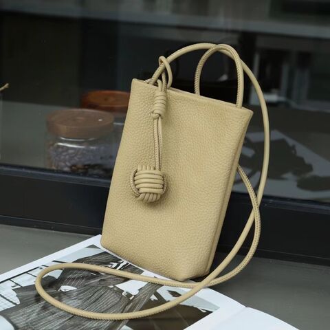 Mini sac pour femme en cuir véritable, tendance, en cuir de vachette de première qualité, sac bandoulière, sac à bandoulière polyvalent, petit sac macaron pour téléphone