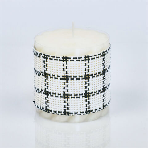 Velas Aromáticas de Parafina em Forma de Pilar Sólido com Design Lindo e Estilo Artístico